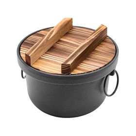 Multi-usage Cast Iron Pot for Outdoor Camping Grill